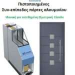 ΠΡΟΣΦΟΡΕΣ ΣΥΝ-ΕΠΙΠΕΔΕΣ ΠΟΡΤΕΣ ΑΛΟΥΜΙΝΙΟΥ